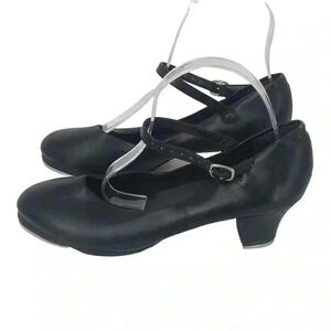 SO DANCA TAP SHOES WOMENS 5 TARA TA55 1.5" HEEL MEDIUM RETAIL $75